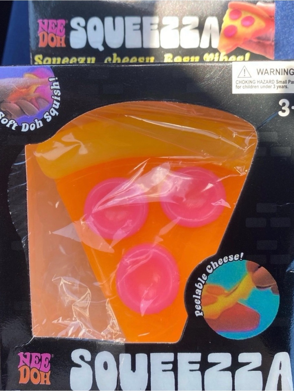 Nee Doh Squeezza Pizza Slice Toy